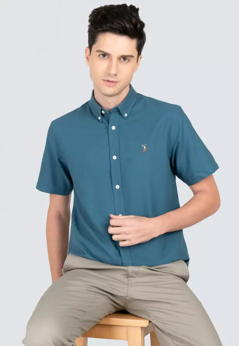 Polo Haus - Men’s Cotton Mix Signature Fit Short Sleeve MBSSVB008