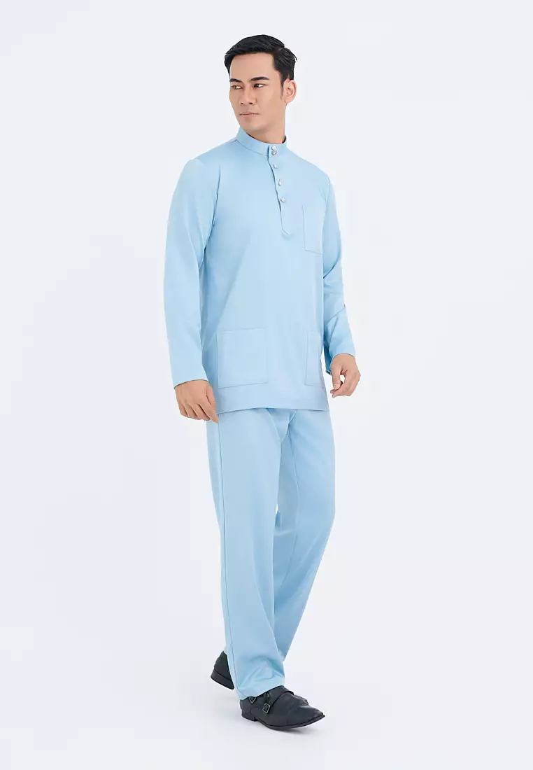 Gene Martino - Faez Baju Melayu Slim Fit Sedondon – Adult 1292