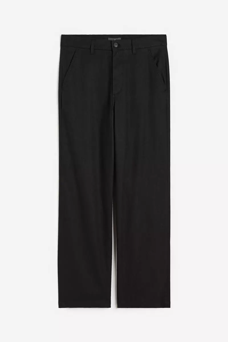 Buy H&M Relaxed Fit Linen-blend trousers 2023 Online | ZALORA Philippines