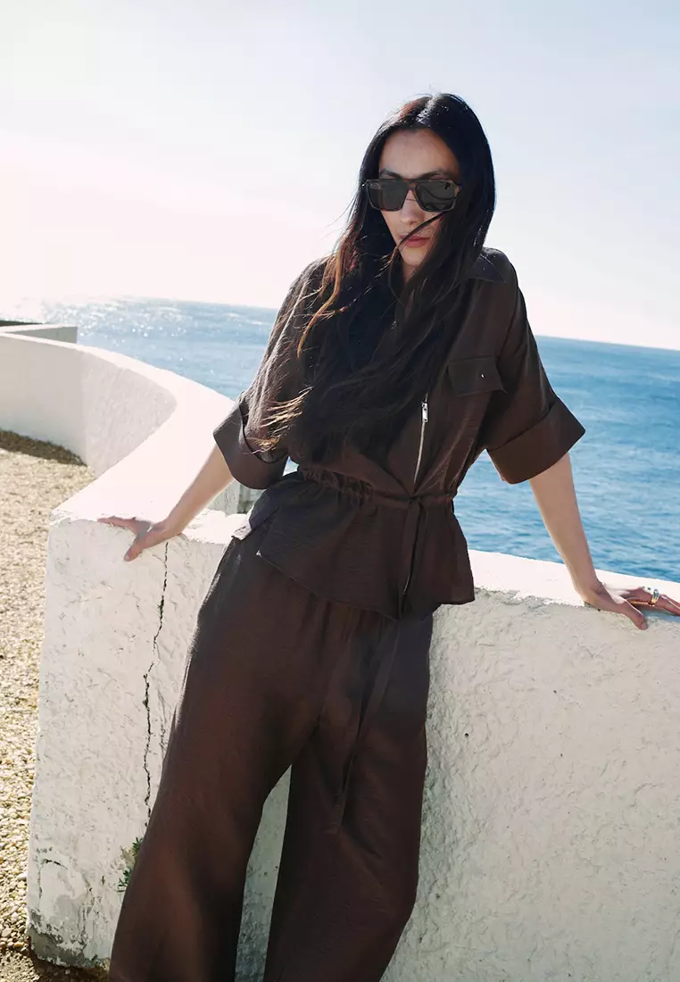 Blouse with Belt