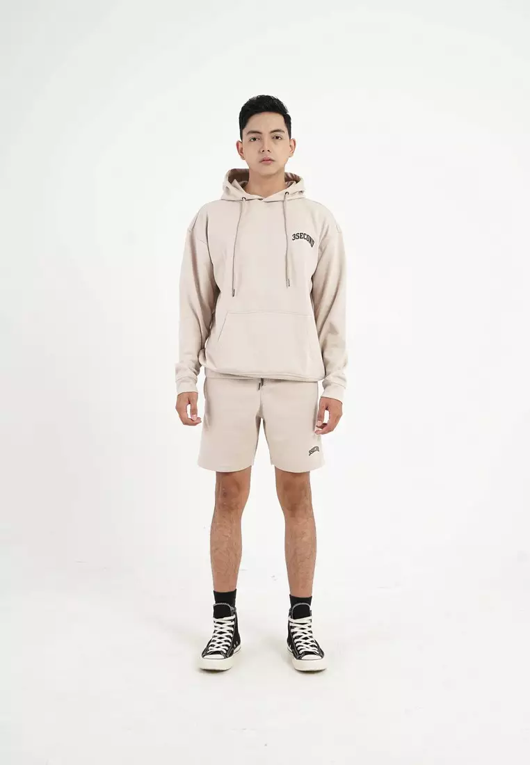 3Second Men's Jacket Hoodie Cotton Polyester Houdi OL-C110924