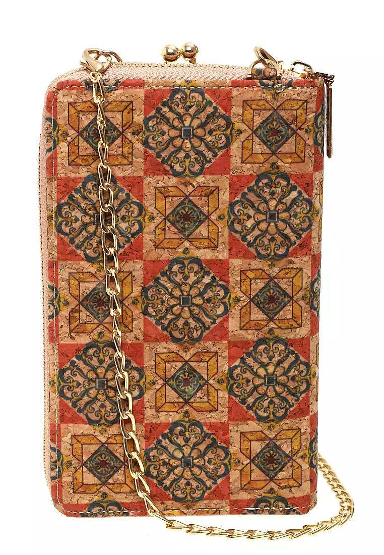 Sling Bag Tas Selempang Wanita Dompet Multifungsi Uniqe Design Material Kulit Leather ORIGINAL