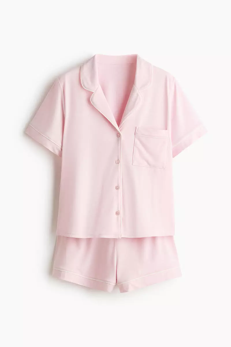 Viscose-blend pyjamas