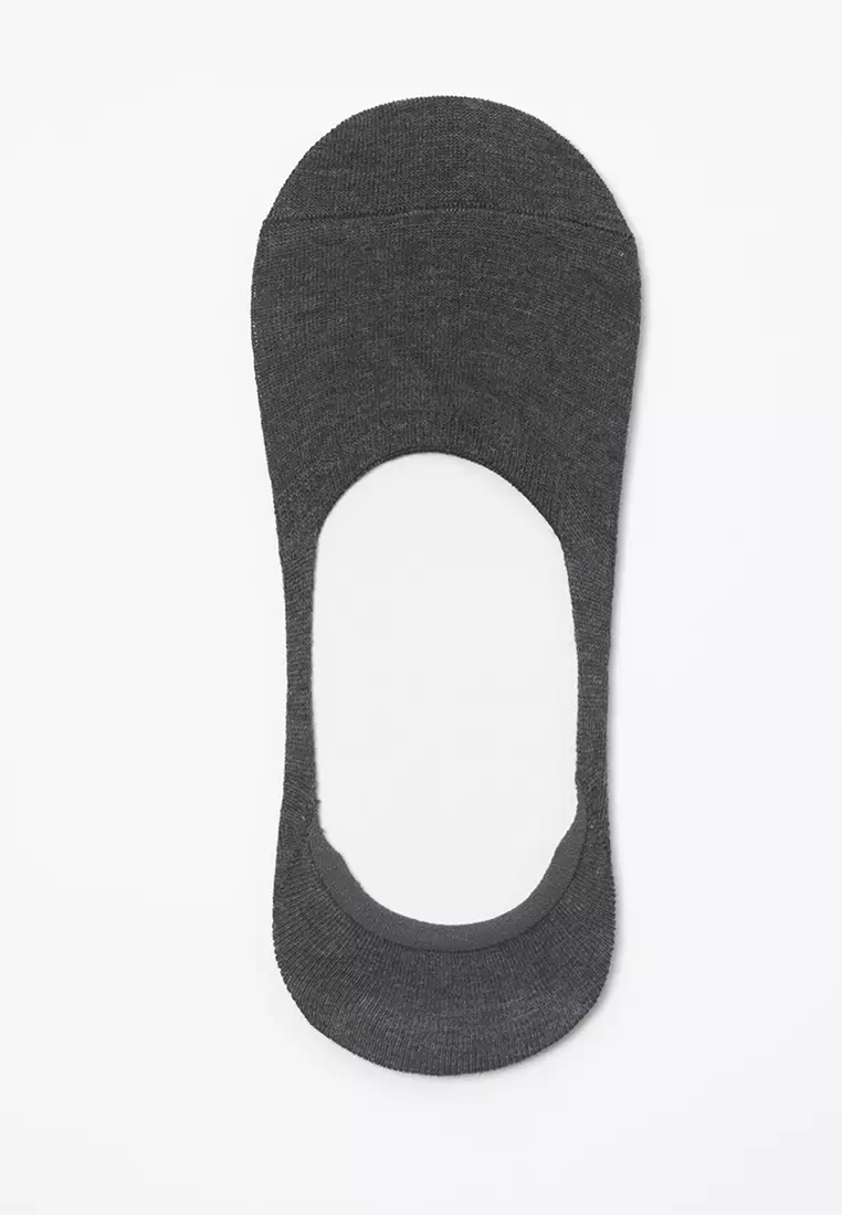 Houseofcuff Kaos Kaki SHOE LINER SOCKS DARK GREY