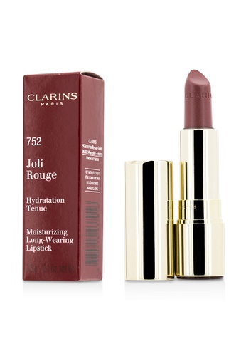 Clarins CLARINS - Joli Rouge (Long Wearing Moisturizing Lipstick) - # 752 Rosewood 3.5g/0.1oz 58A31BE68BFA51GS_1