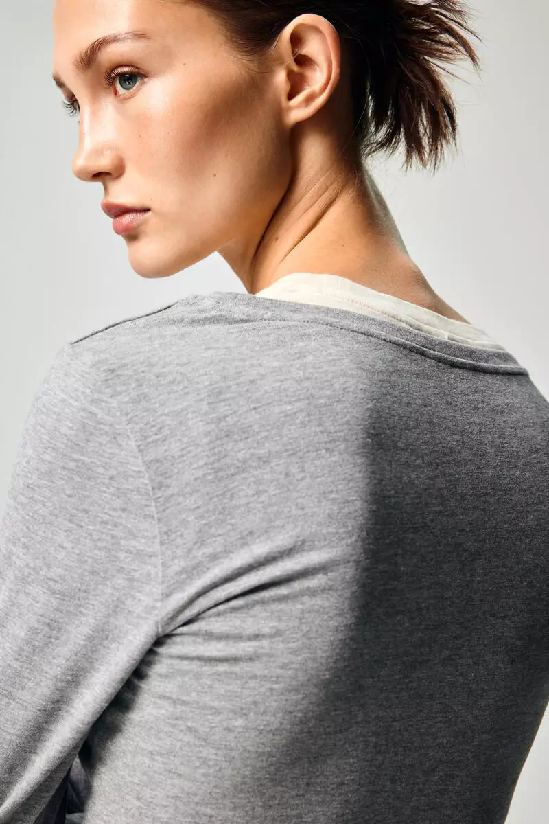 Fitted cotton top