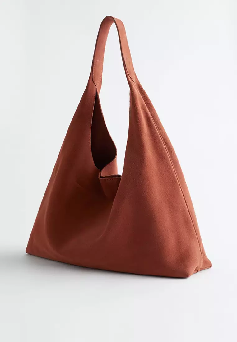 Large Suede Tote Bag