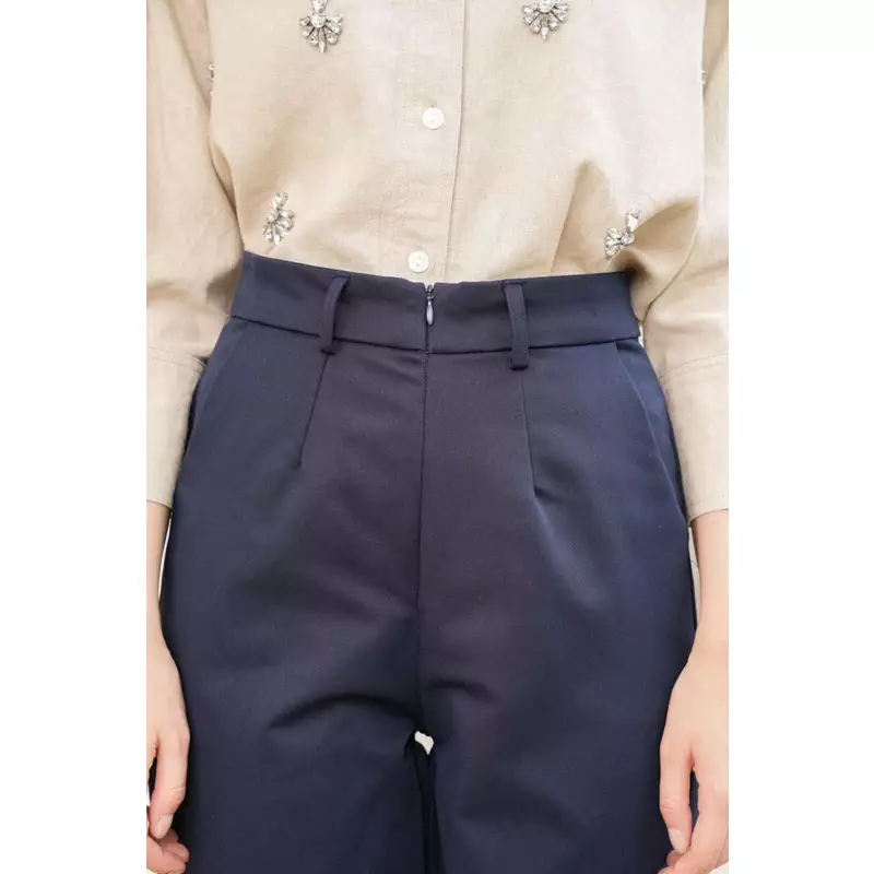 Klamby - Ivy Ankle Pants Naval Blue