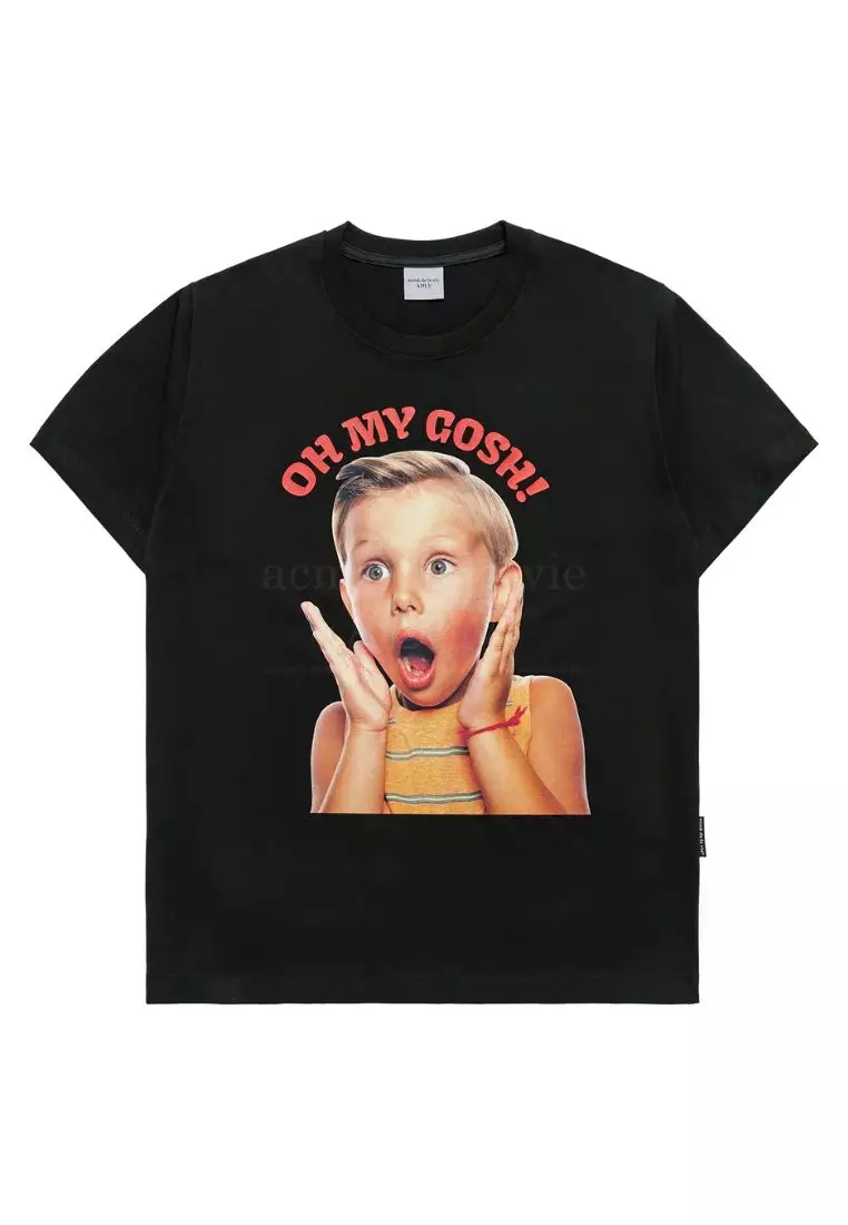 【ADLV】SCREAM BOY LETTERING BABY FACE SHORT SLEEVE T-SHIRT acme de la vie