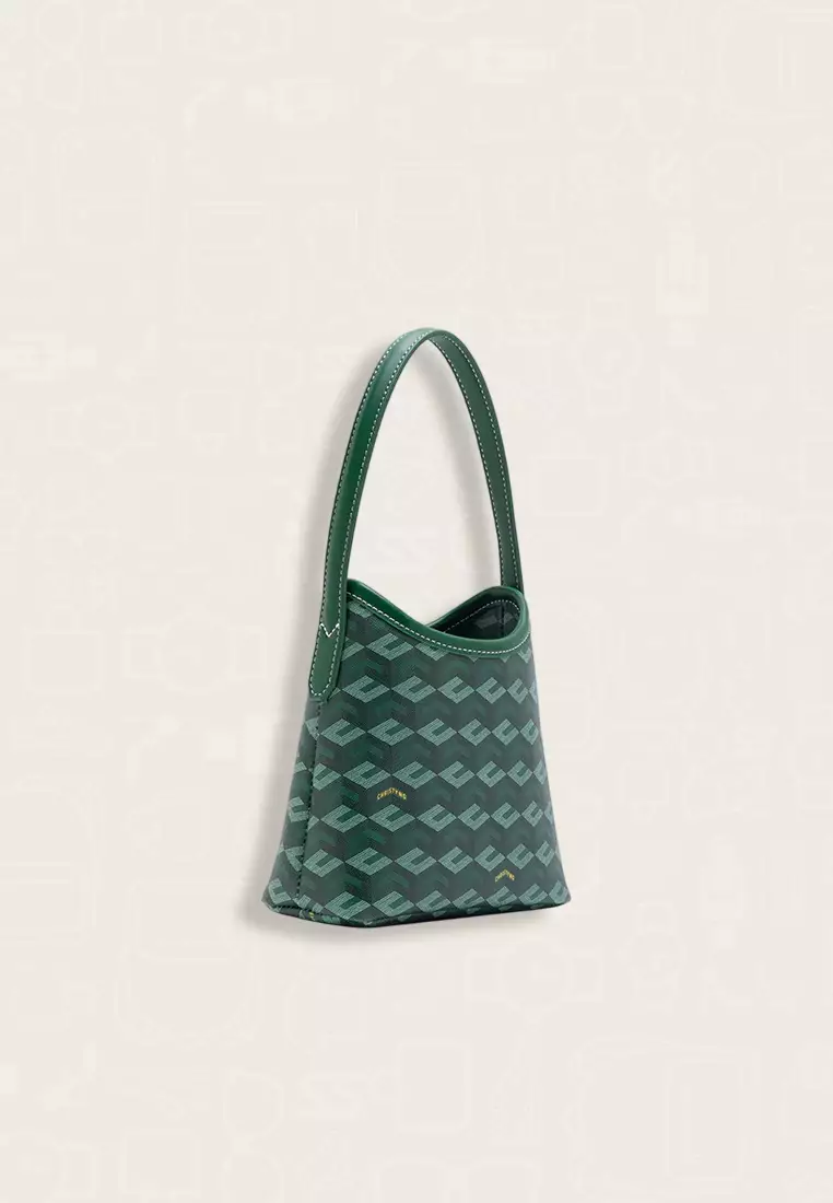 Christy Ng Alesso Micro Hobo Bag Green