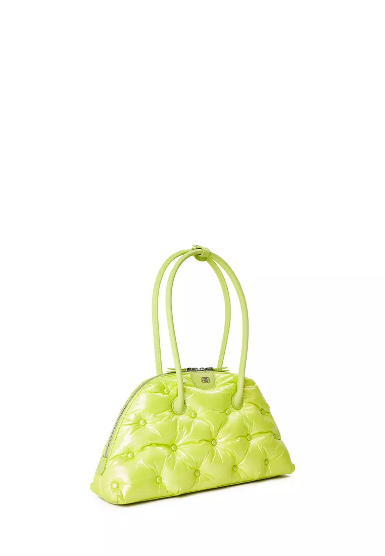 Lime Celeste Large Tote Bag