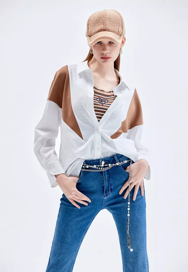 Brown Stripe Tank Top
