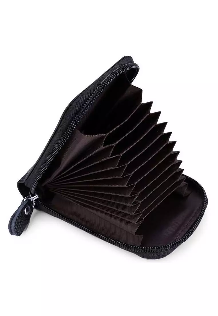 Berkly Dompet Kartu Anti RFID Material Leather Kulit ORIGINAL - Black