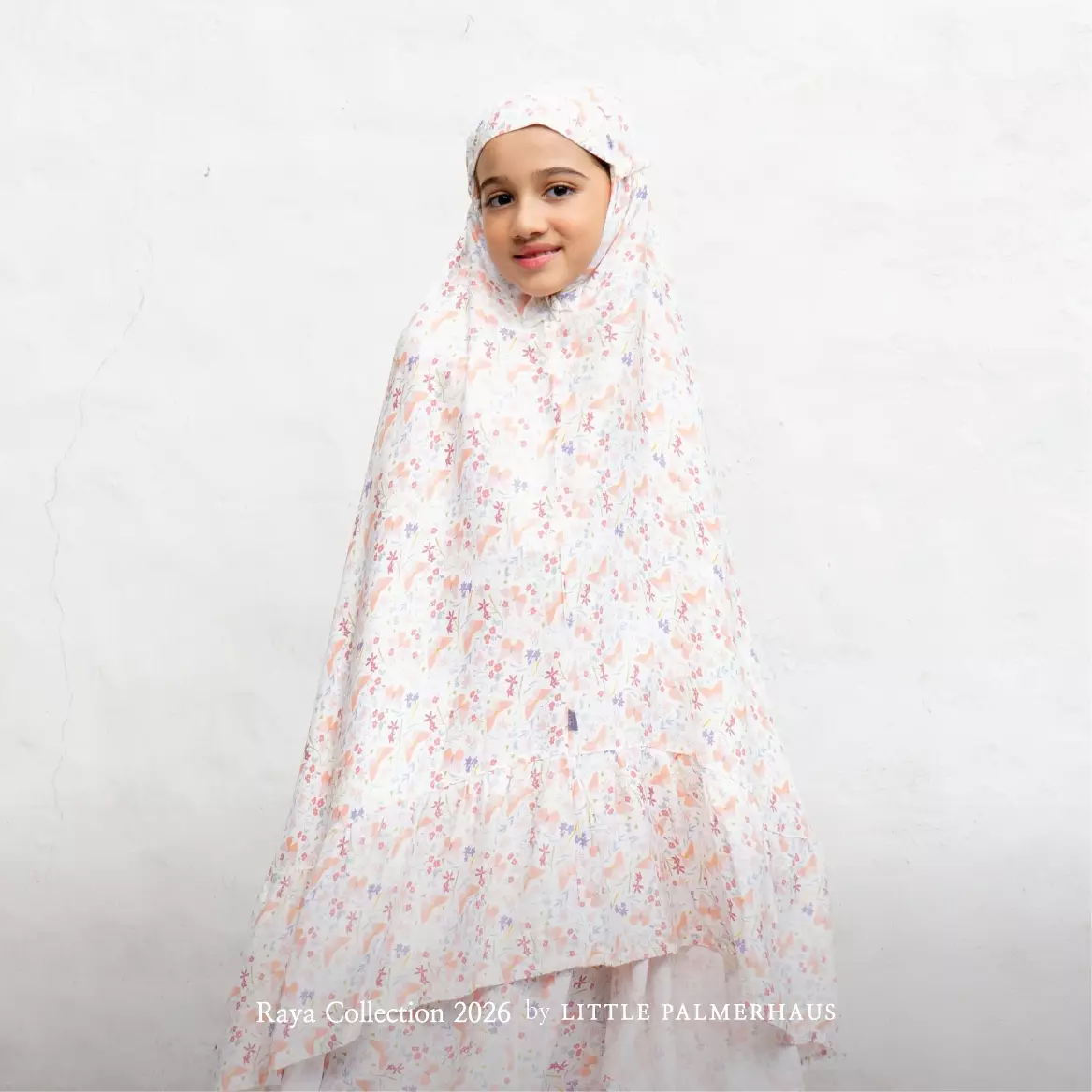 Little Palmerhaus - Baju Lebaran 2026 - Kids Mukena 5.0 (Mukena Anak Usia 1-6 Tahun) Bunny Peach