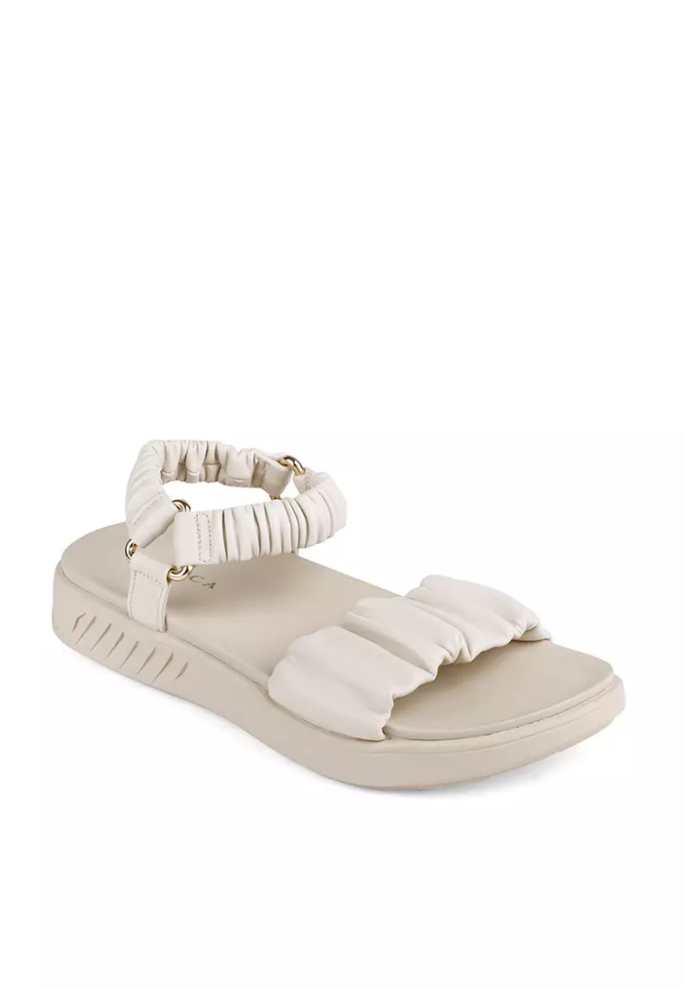 Malfa Sporty Sandals Cream