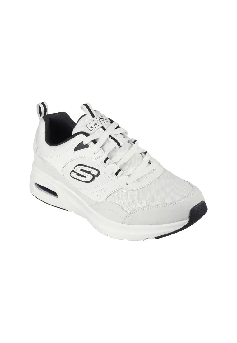 Discount on Skechers  shoes - SKU: Skechers Mens Skech-Air Court Suede Overlay Mesh - Lace Up Sneaker