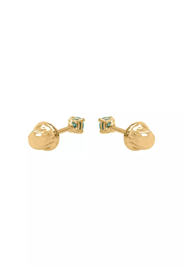 Kids 14k gold earrings store