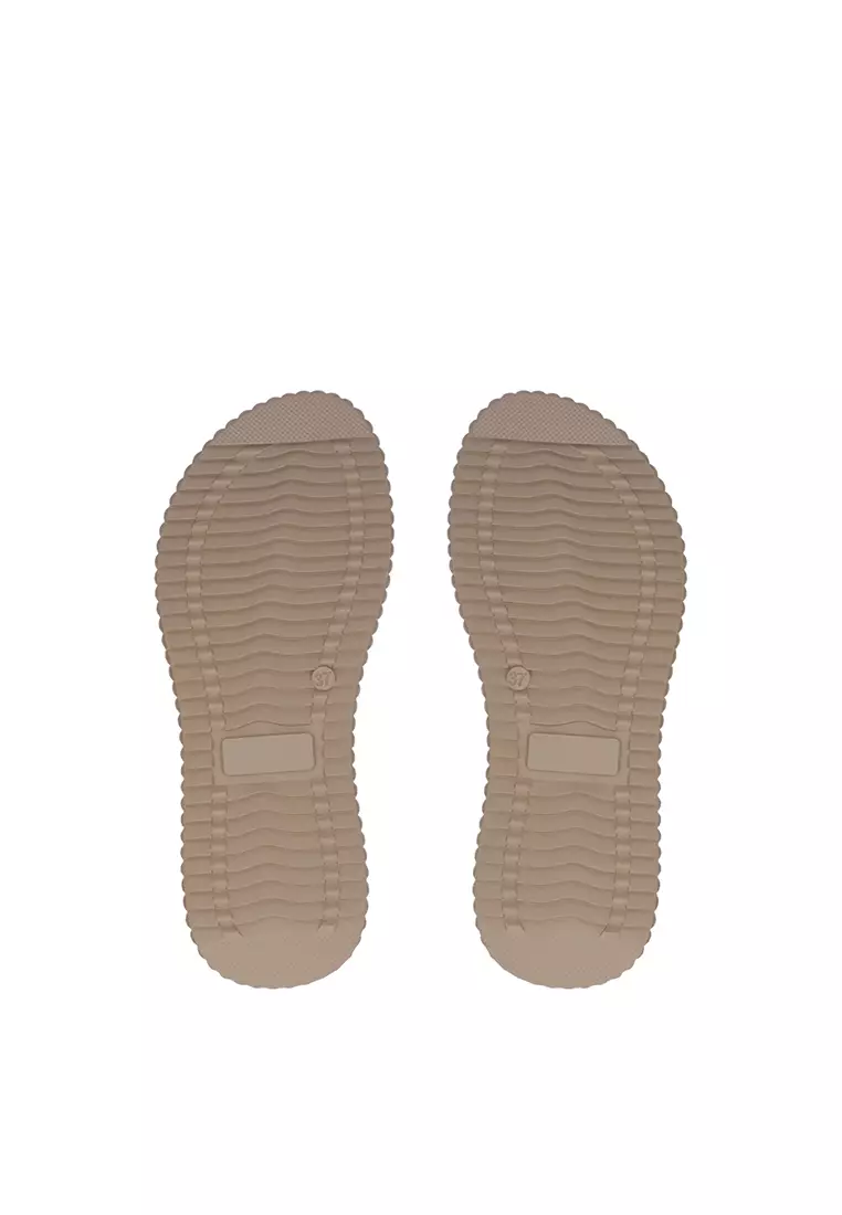 Taupe Flexi Cloud Sandals