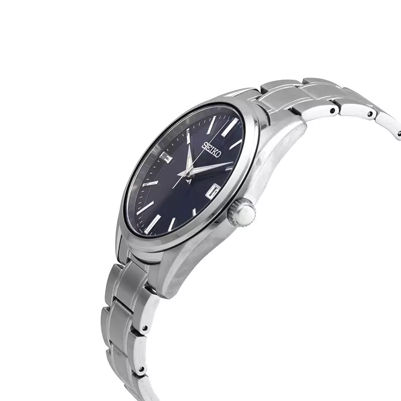 Jam Tangan Pria Seiko Classic SUR309P1 Man Blue Dial Stainless Steel Strap