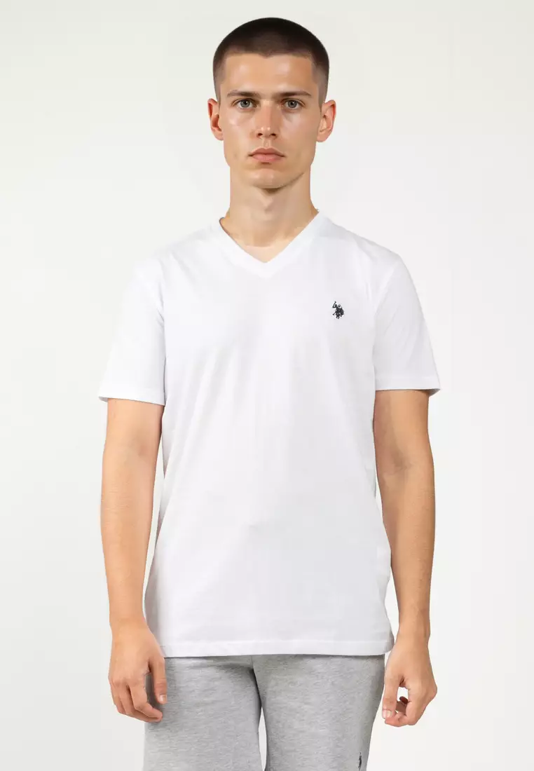 Buy US POLO ASSN Mart V-Neck T-Shirt 2025 Online ZALORA