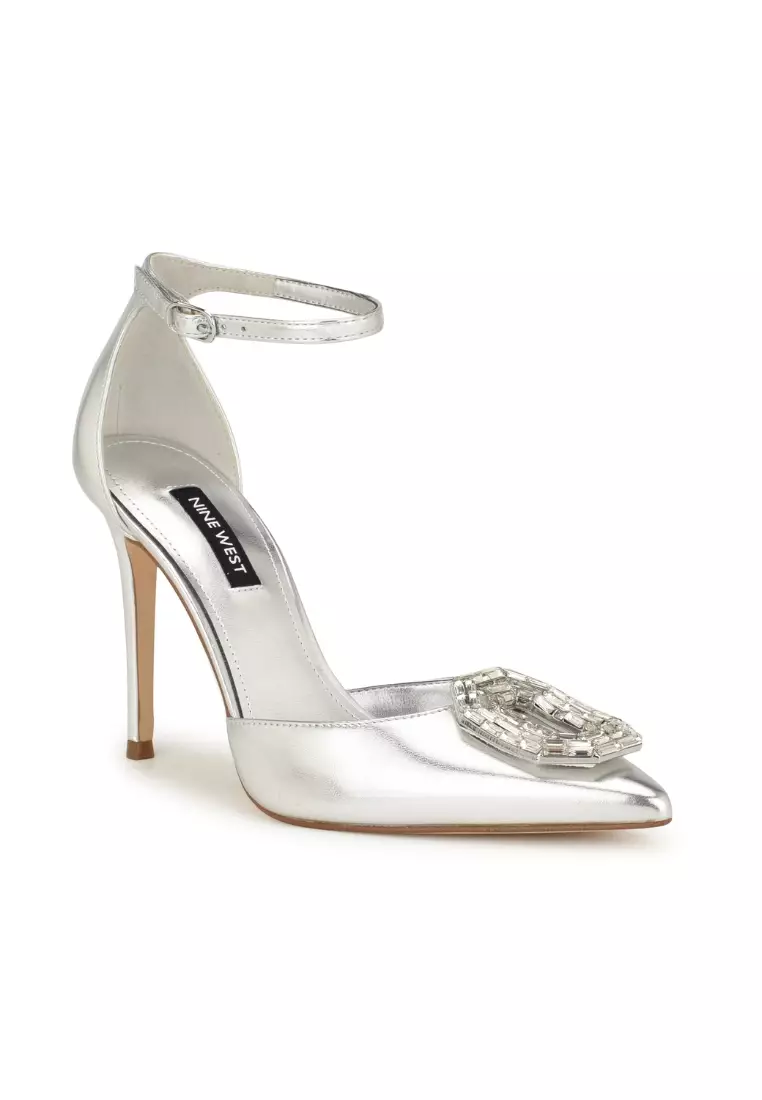Nine west grey pumps shop