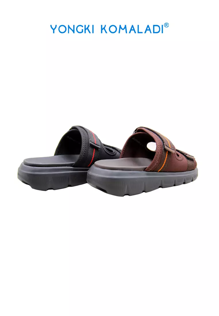 [ ORIGINAL ] YONGKI KOMALADI SANDAL OL-STV4901-23 HITAM