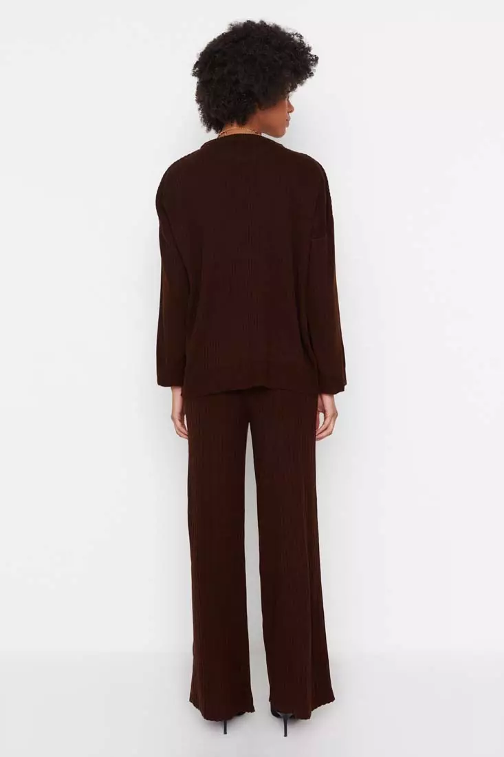 Knit Sweater & Pants Set