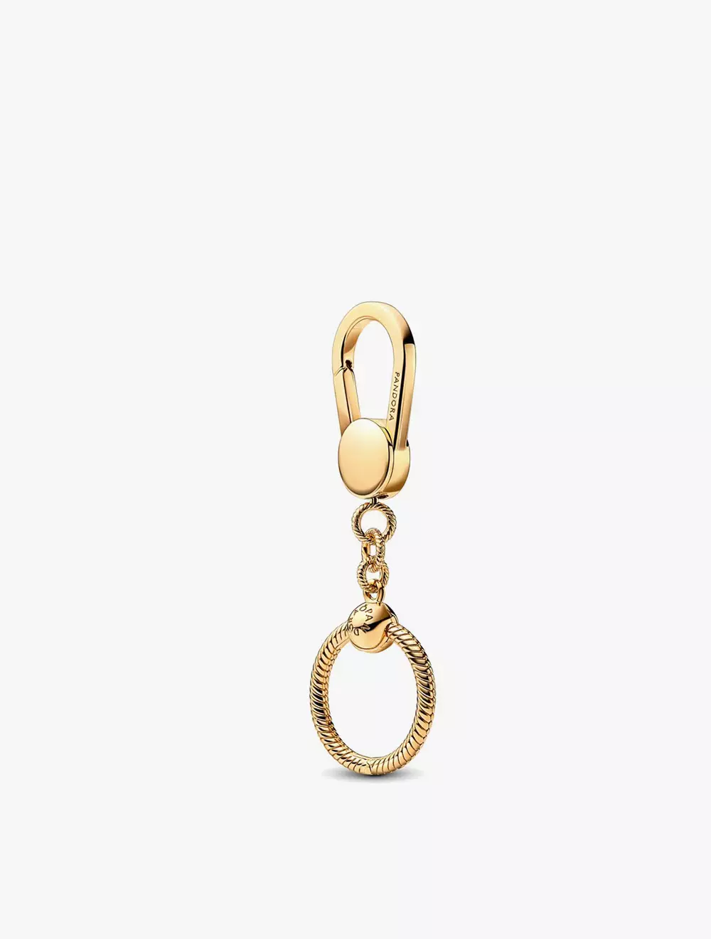 Jual Pandora Pandora Moments Small Bag Charm Holder Gold Original