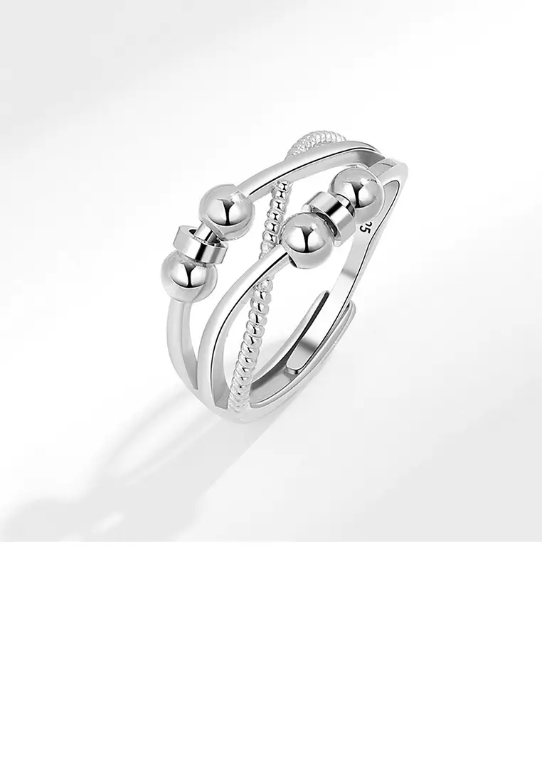 Buy Glamorousky 925 Sterling Silver Fashion and Creative Beaded