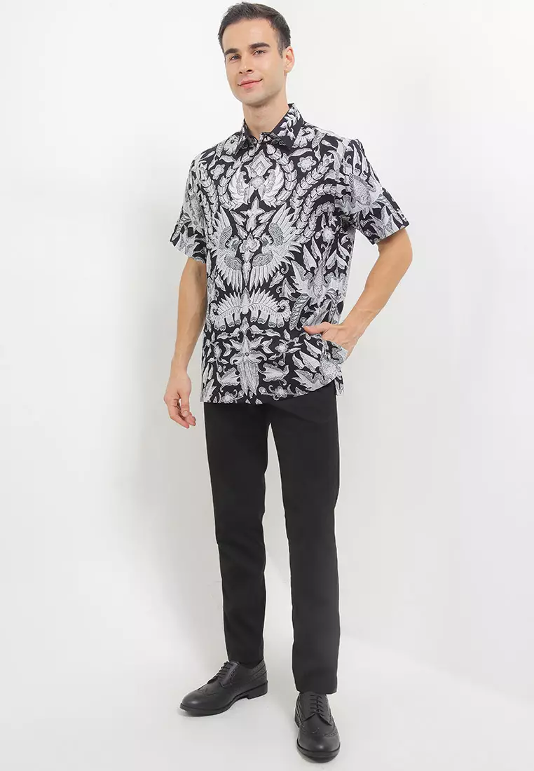 Sandana Short Sleeves Dobby Cotton