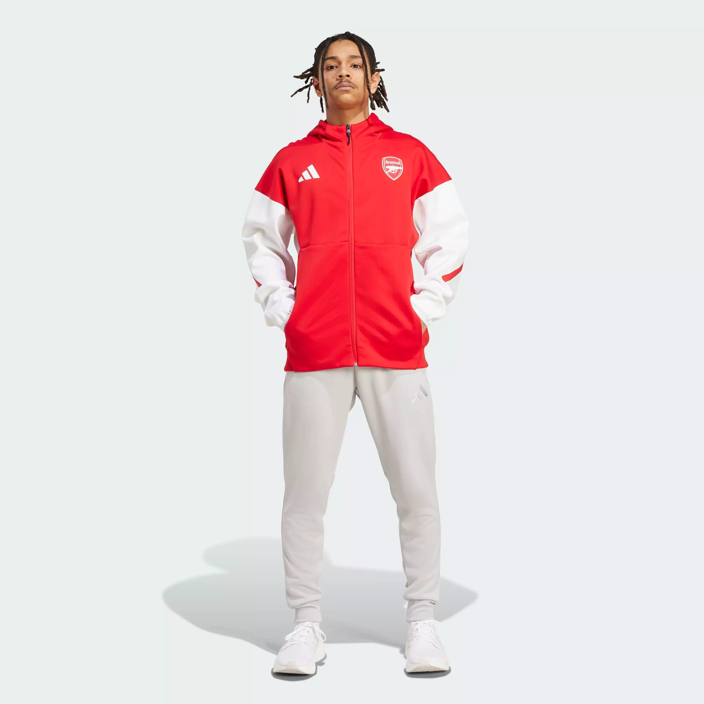 Football Arsenal Z.N.E. Anthem Jacket Men Red JM9409