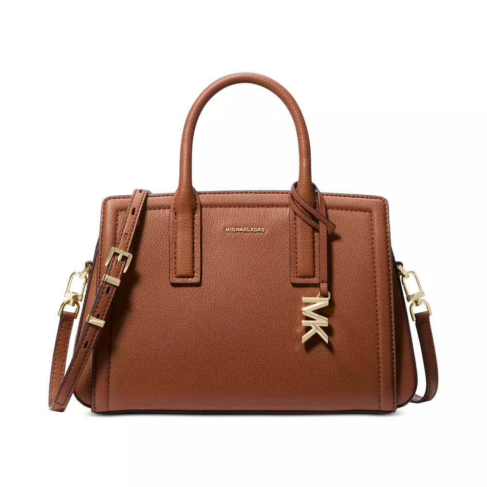 Laila Extra-Small Leather Crossbody Bag Luggage
