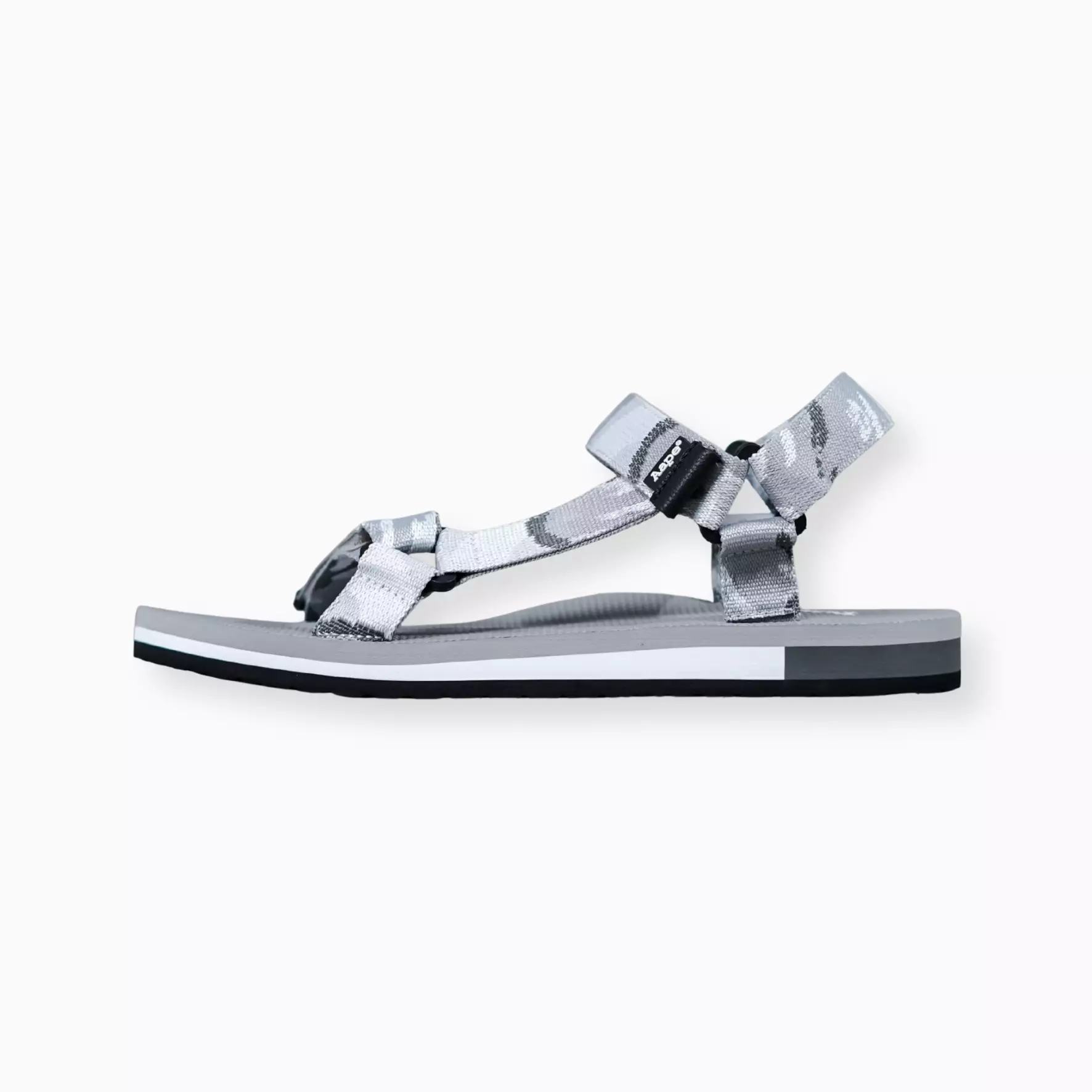Sandal AAPE CAMO GREY STRAP SANDAL 100% ORIGINAL