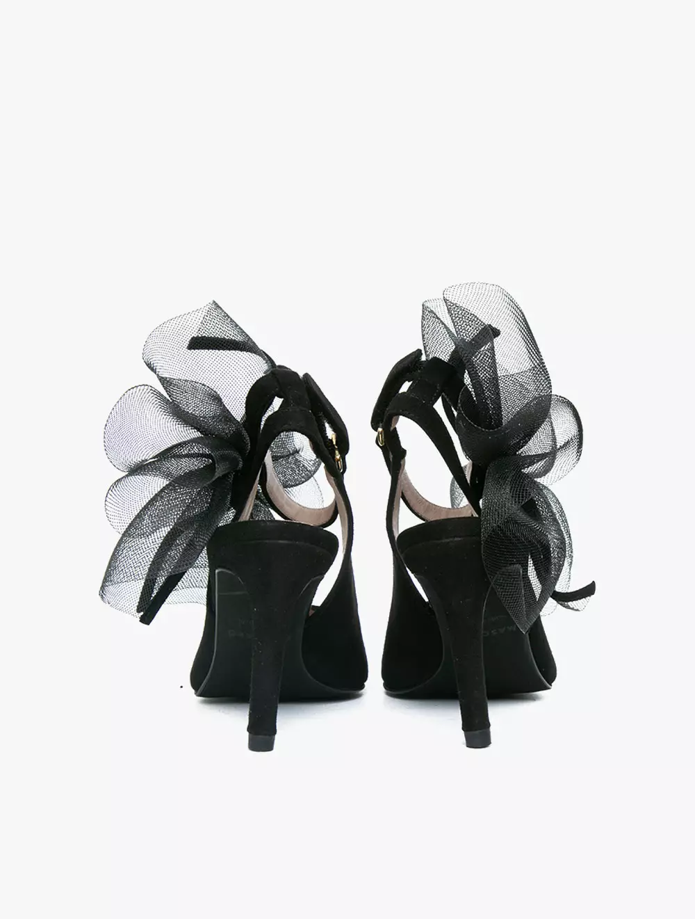 Pretty Ballerina 50951 Slingback Heels - Black