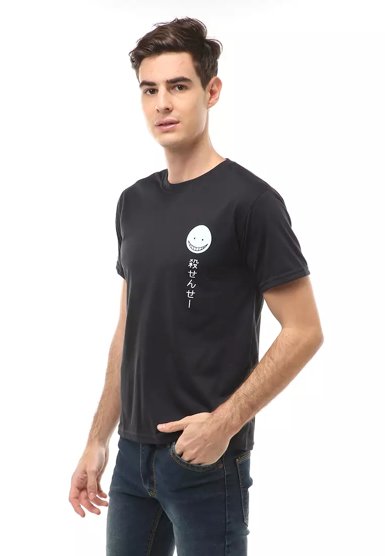 Jack T-Shirt Atasan Kasual Kaos Pria Lengan Pendek SImple Design Material Cotton ORIGINAL