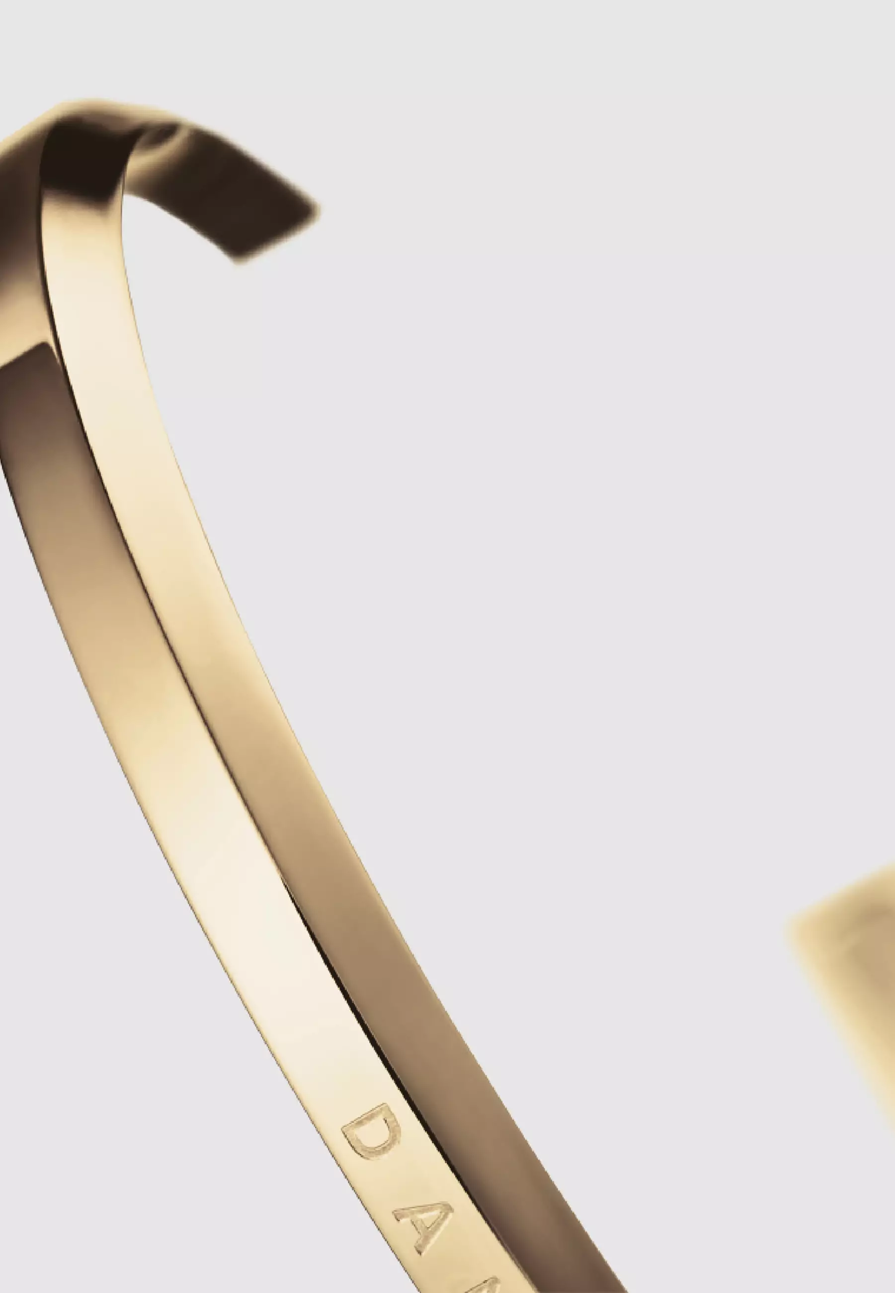 Classic Bracelet Gold Small - 丹尼爾惠靈頓 DW OFFICIAL - 不鏽鋼 Stainless steel Enamel cuff bracelet for women and men男女手鐲