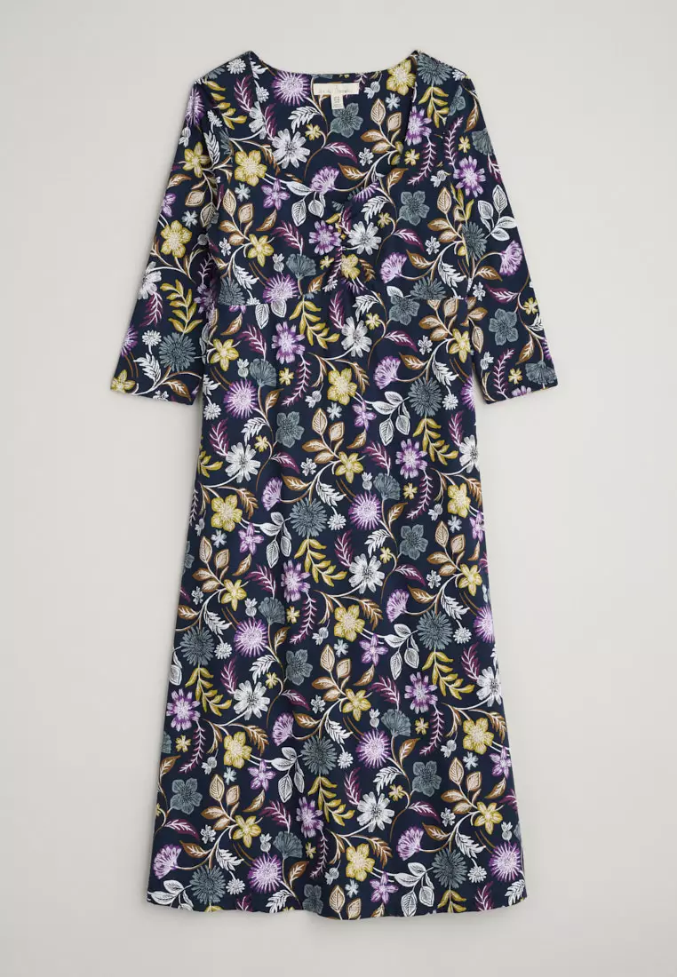 Seasalt Cornwall Multi 3/4 Secret Cove Dress
