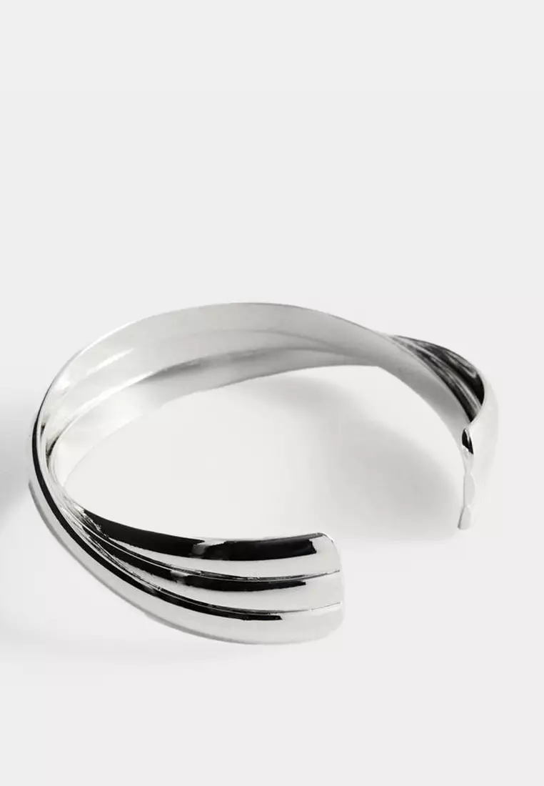 Rigid Bracelet With Relief