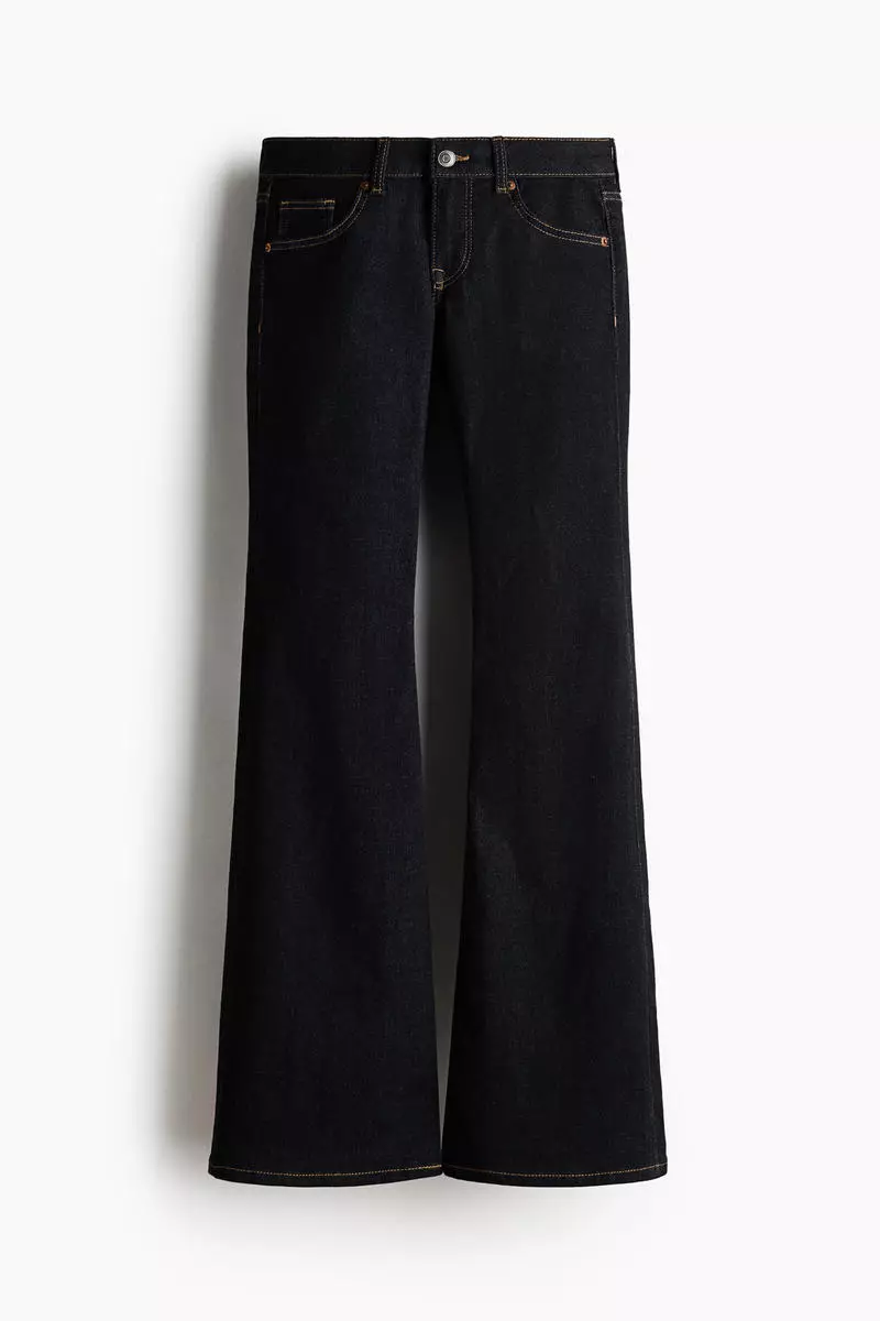 Flared Low Jeans