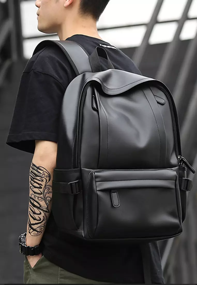 Leather Travel Backpack