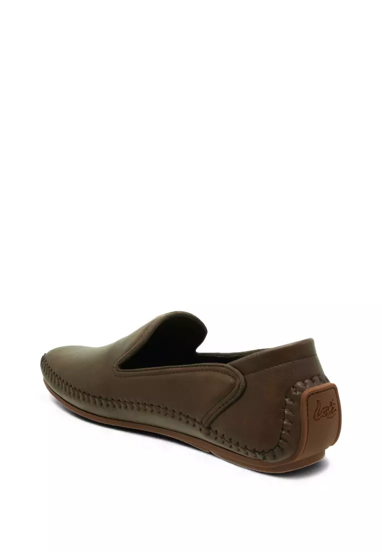 Men Slip On Faux Leather Casual Formal - 260131362