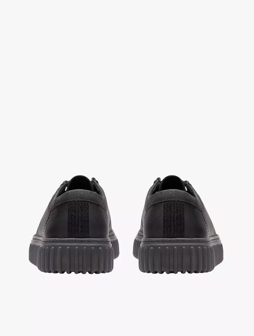 Clarks Torhill Lo Black Leather