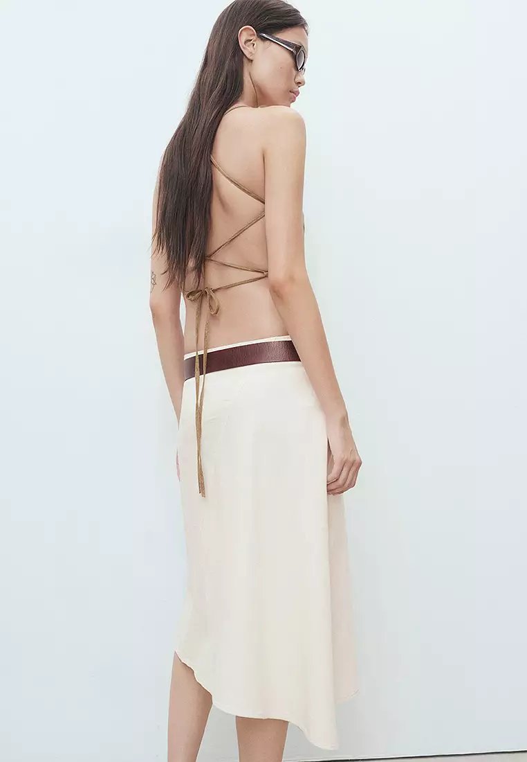 Asymmetrical Midi-Skirt