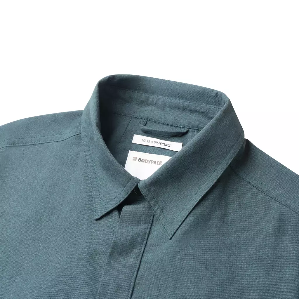 Bodypack Sinsa Oxford Long Sleeves Shirt - Green