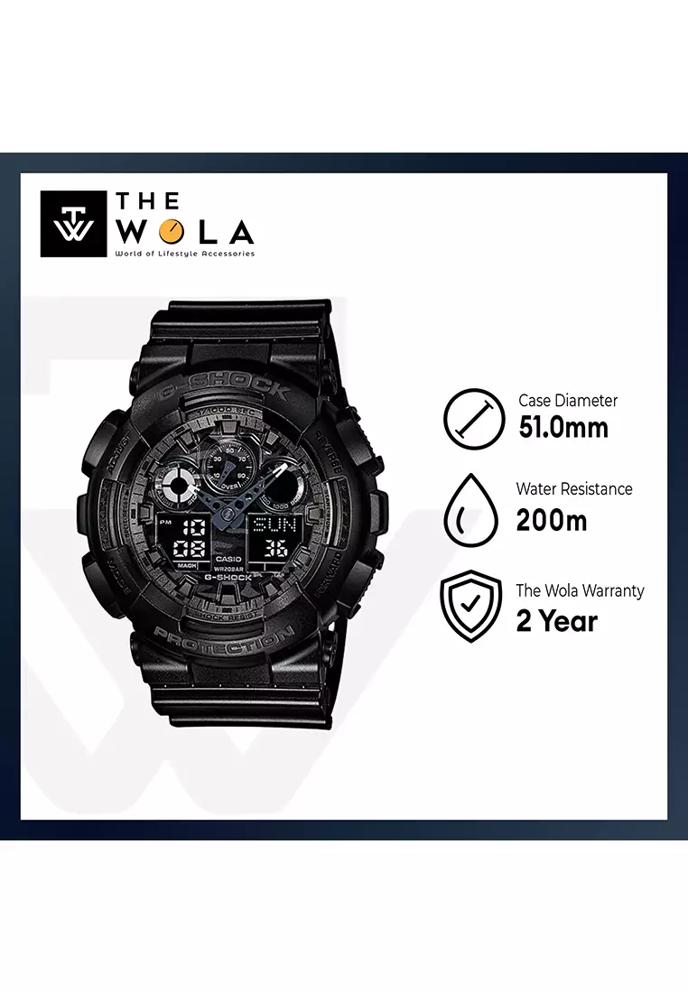 Buy G-SHOCK Casio G-Shock Men's Analog-Digital Watch GA-100CF-1A