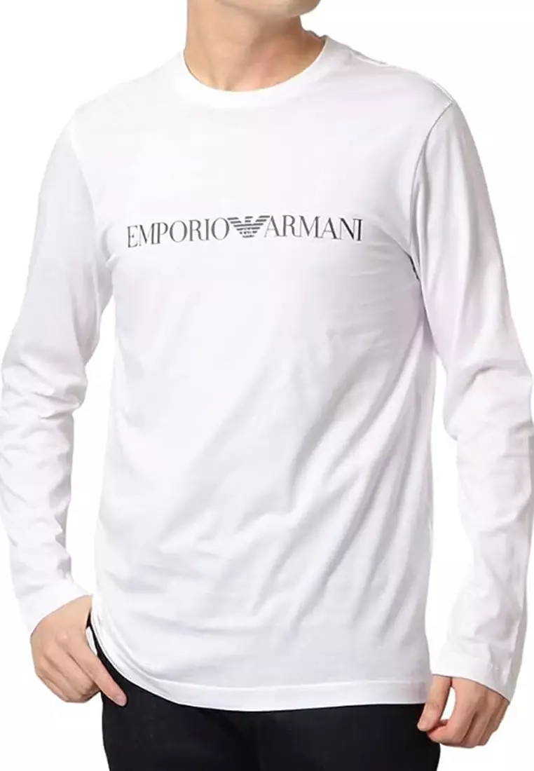 Long sleeve armani t shirt cheap