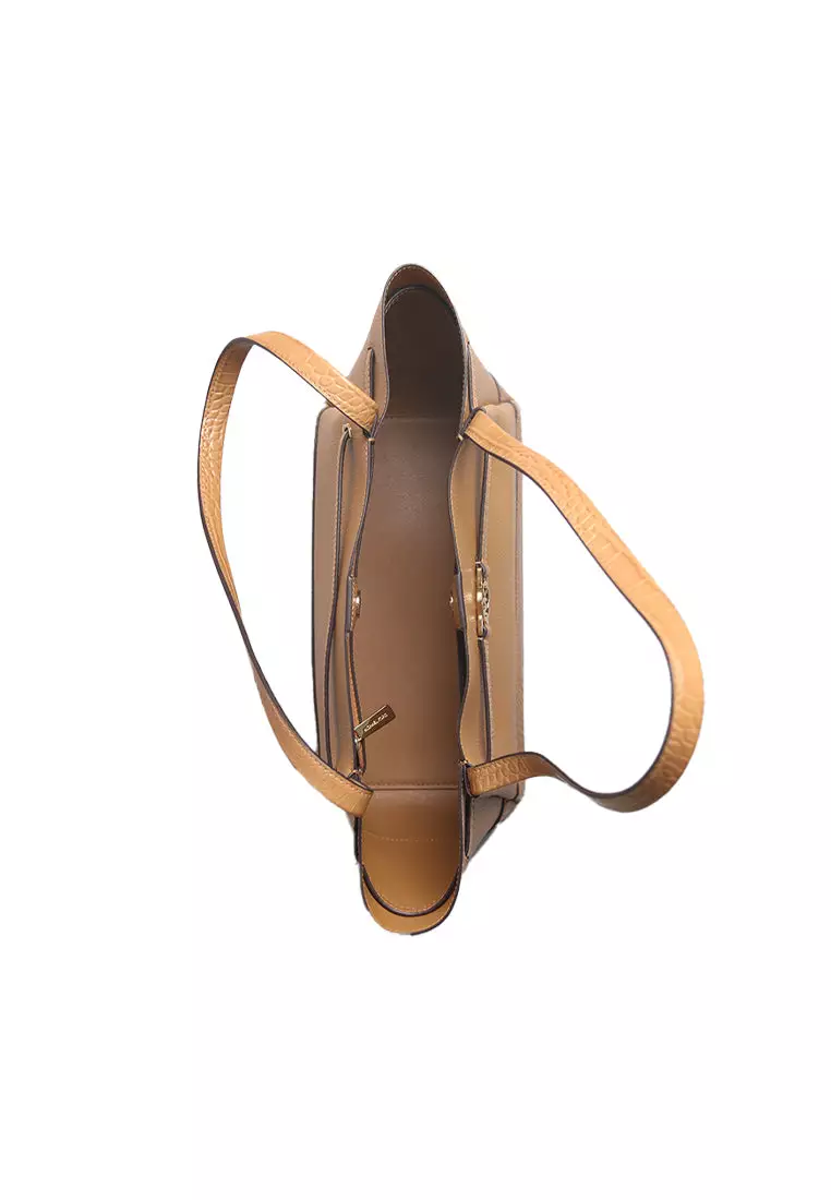 Michael Kors Reed Large Belted Tote Bag In Deer 35F4G6RT3A