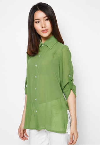 Leaf Lace Shirt