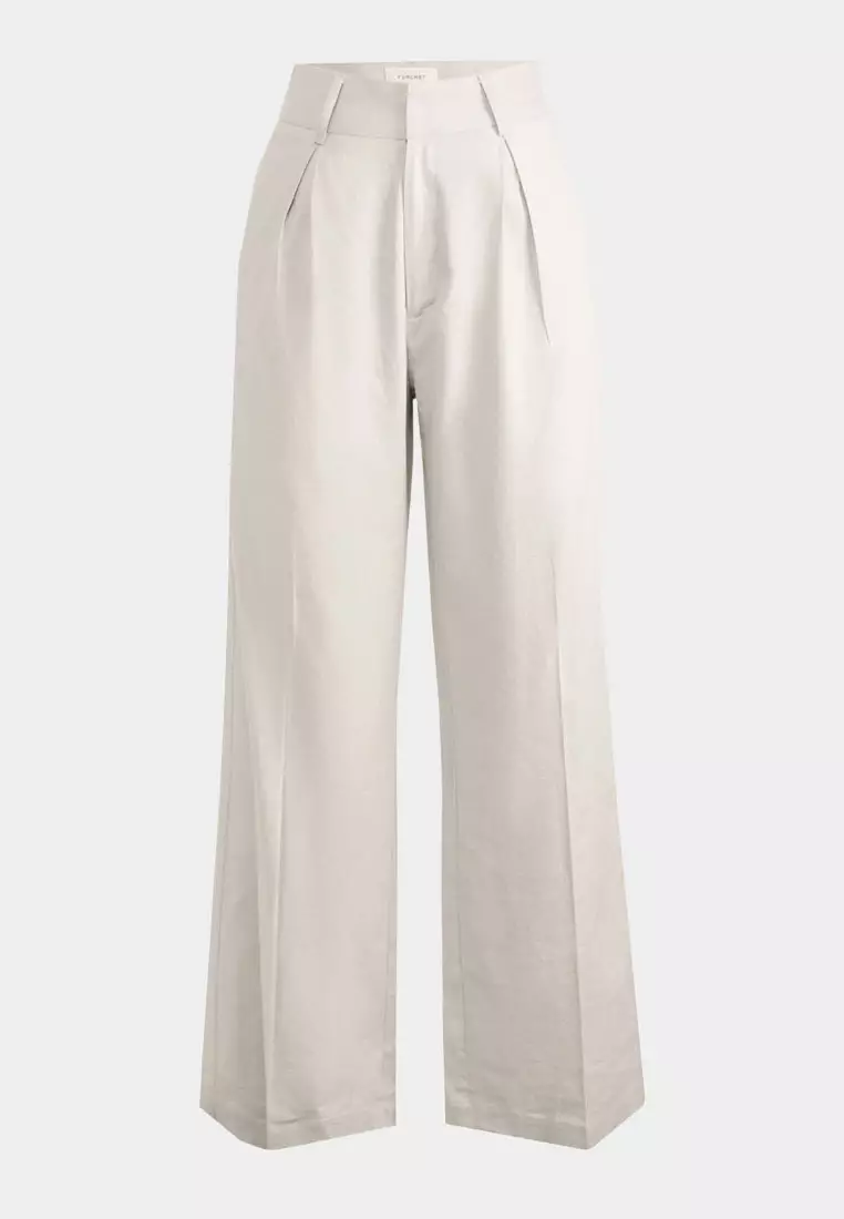 Perry Linen Tailored Pants