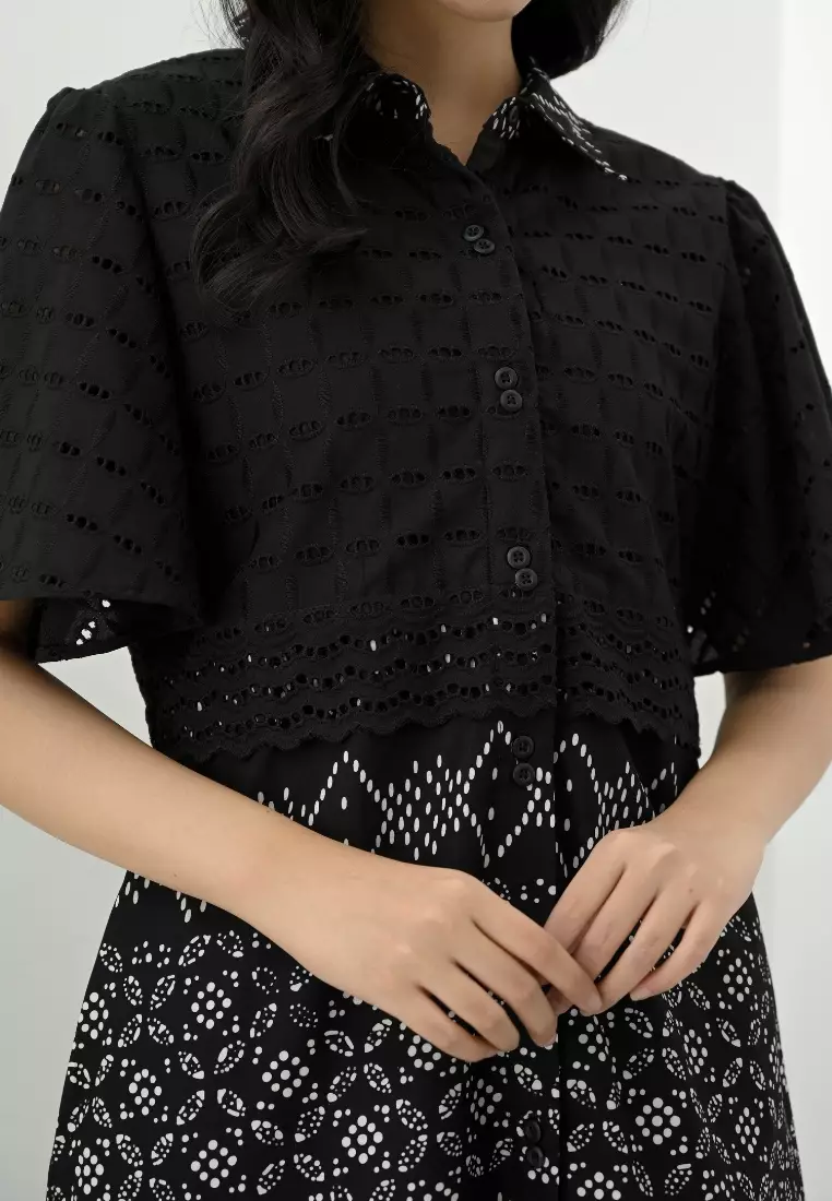 Nayara Dress Batik Askara HItam